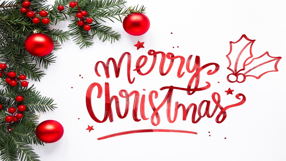 Merry Christmas 2020 Wishes Images Quotes E Greetings Share On Whatsapp Facebook Instagram Status Stories सबक बध ई द न क ल ए Whatsapp और Facebook Status पर लग ए य Christmas Quotes Hindi News