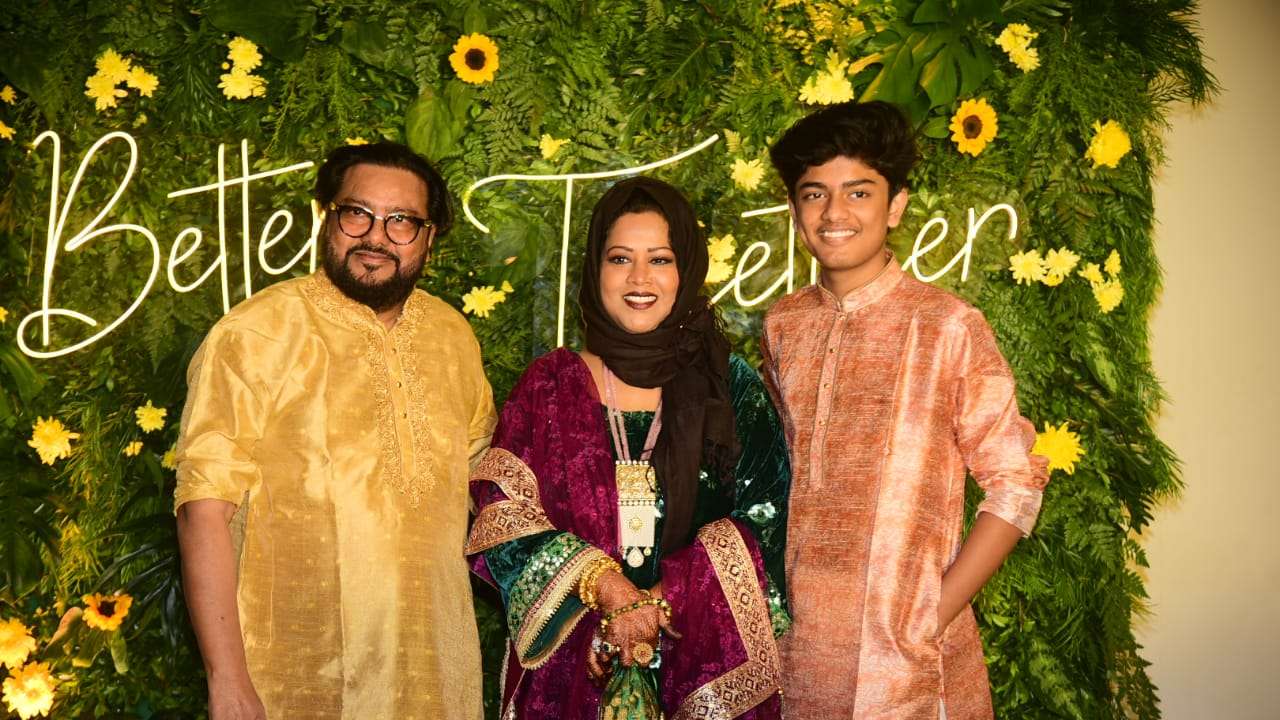 इस्माइल दरबार के बेटे हैं जैद Gauahar Khan Sangeet Ceremony photos