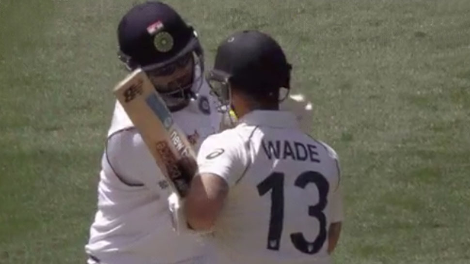 IND vs AUS Boxing Day Test: मैदान में Matthew Wade और Rishabh Pant के बीच हुई Sledging, देखें वीडियो IND vs AUS Boxing Day Test: मैदान में Matthew Wade और Rishabh Pant के बीच हुई Sledging, देखें वीडियो