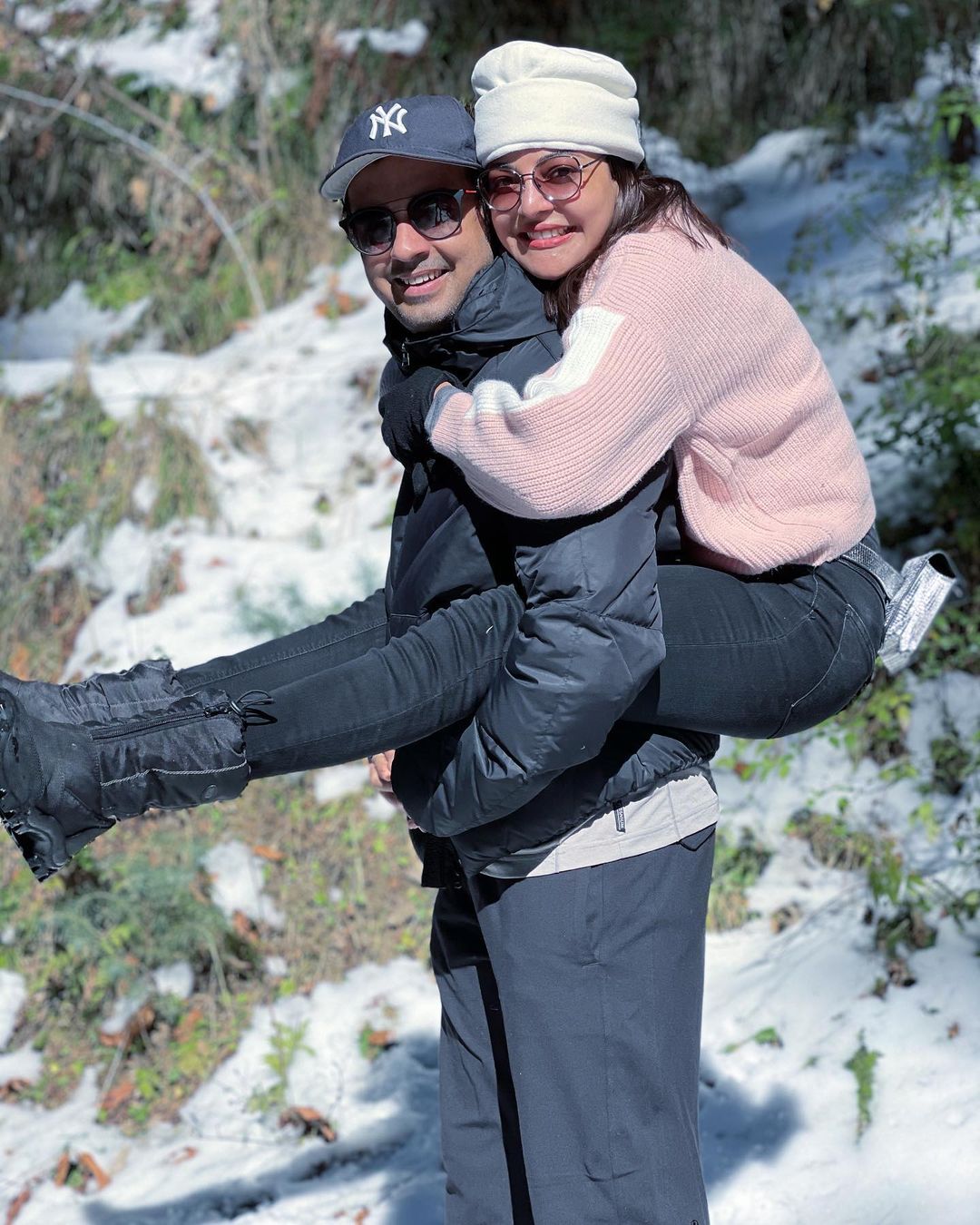 Kajal Fun Moments Kajal Aggarwal shimla vacation