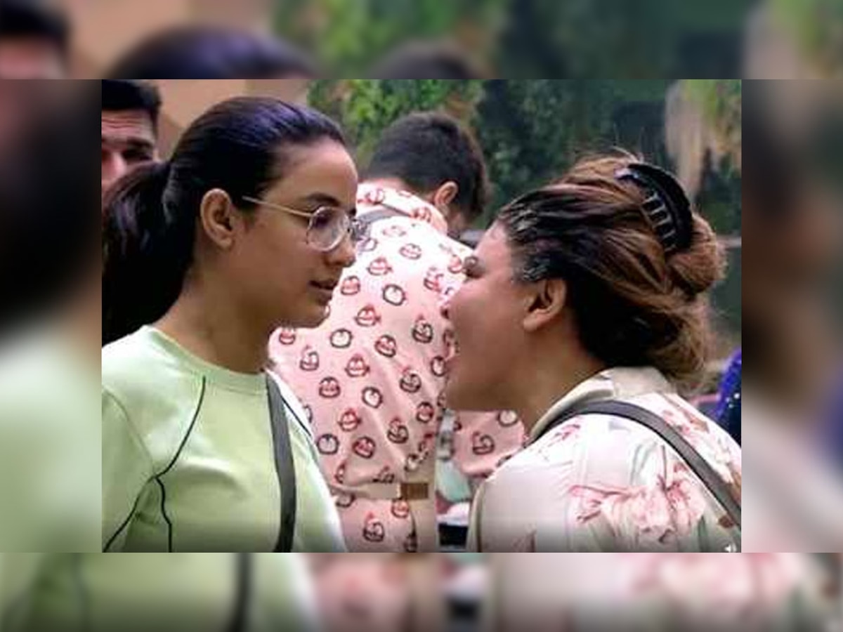 Bigg Boss 14:  Rakhi Sawant ने Jasmin Bhasin को कह डाला 'चमगादड़', मिला करारा जवाब- SEE VIDEO