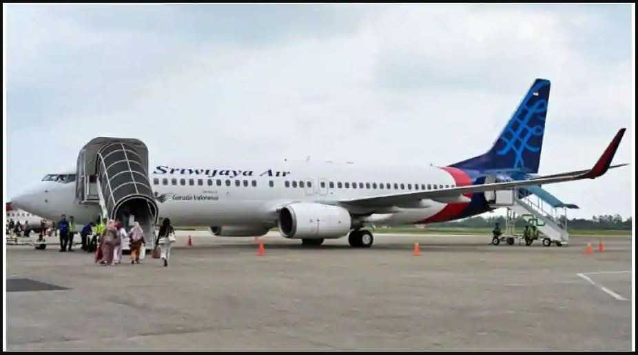 इंडोनेशिया का श्रीविजया विमान लापता, 50 से अधिक यात्री थे सवार