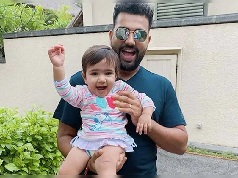 रोहित शर्मा की बेटी