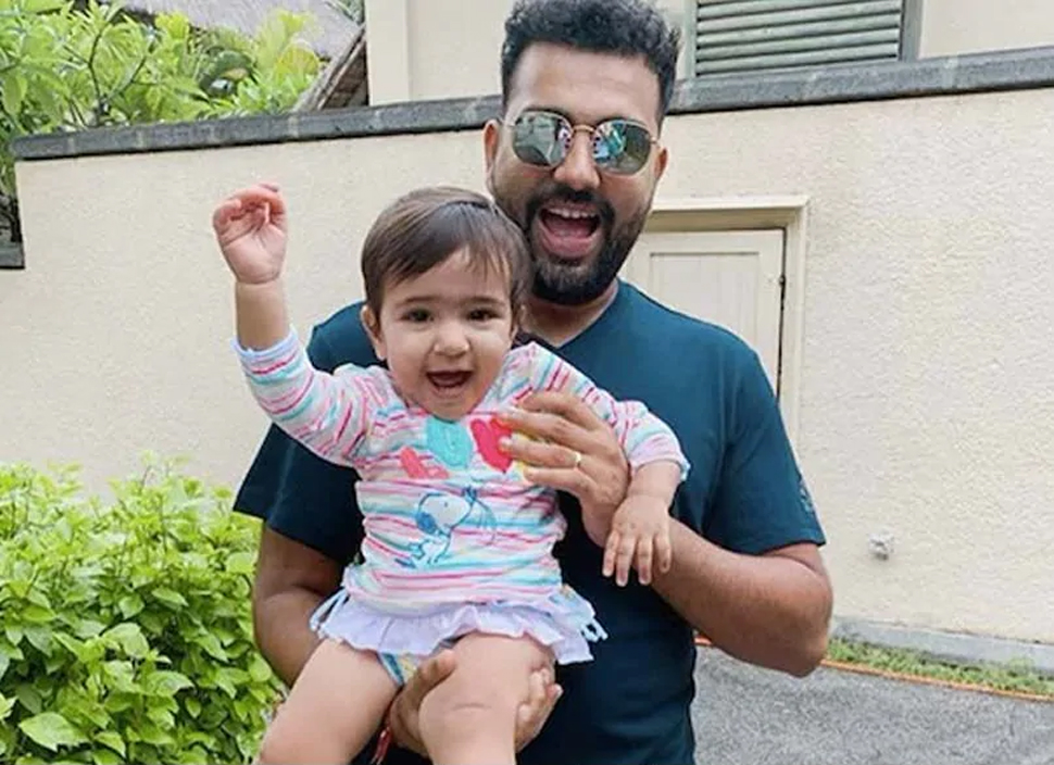 रोहित शर्मा की बेटी