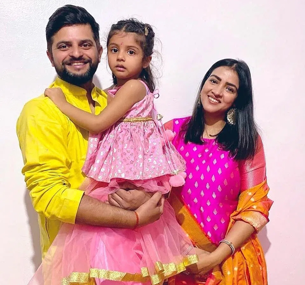 सुरेश रैना की बेटी