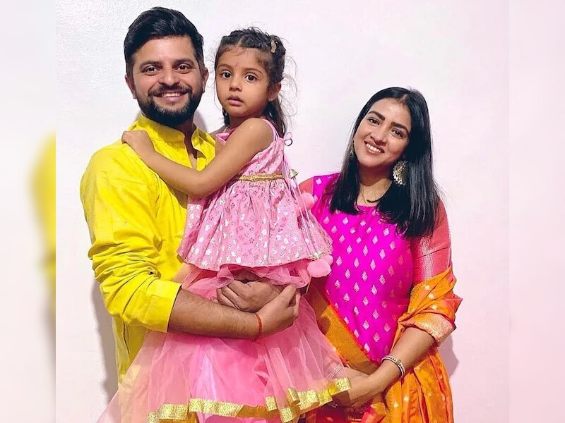 सुरेश रैना की बेटी