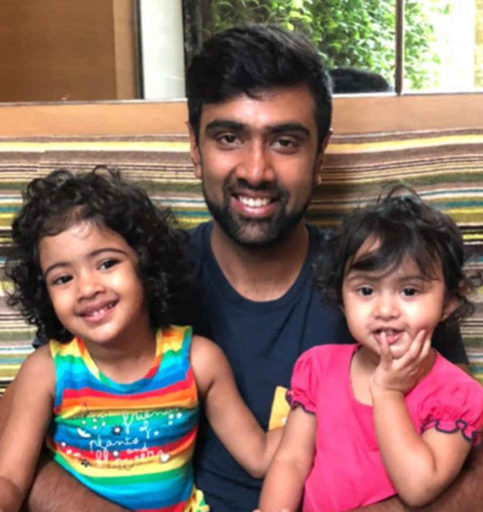 आर अश्विन की बेटी