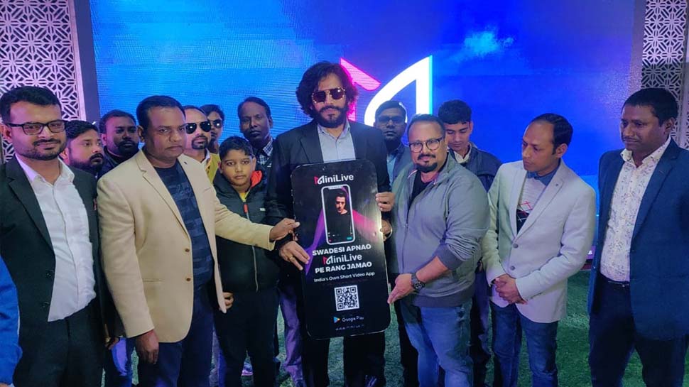 कार्यक्रम में मौजूद रवि किशन. कार्यक्रम में मौजूद रवि किशन.