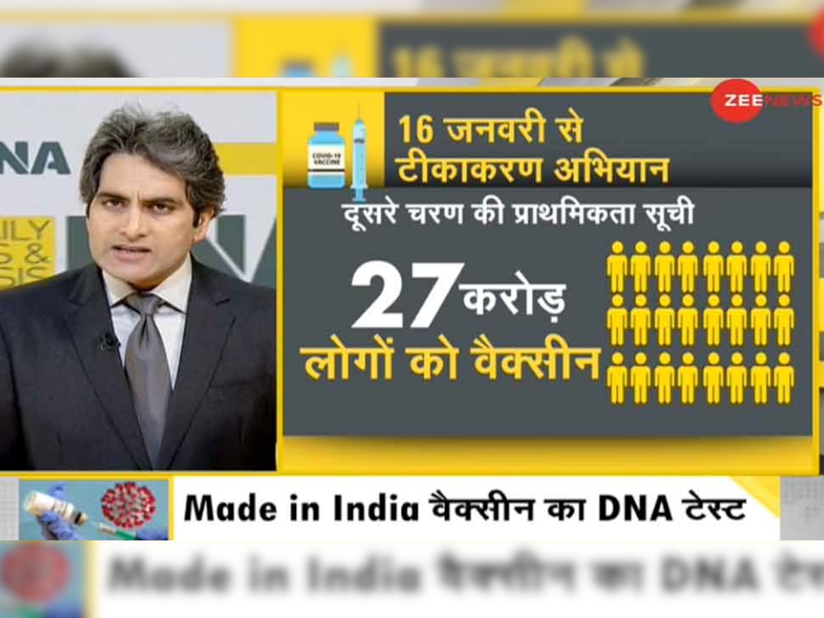 DNA ANALYSIS: आज से शुरू होगा दुनिया का सबसे बड़ा टीकाकरण अभियान, Corona Vaccine पर ये जरूरी बातें जान लीजिए