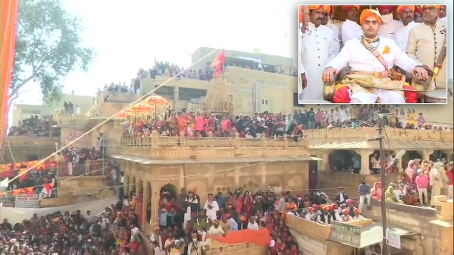 चैतन्य राज सिंह बने जैसलमेर के नए महारावल, हज़ारों की मौजूदगी में इस तरह हुआ राजतिलक
