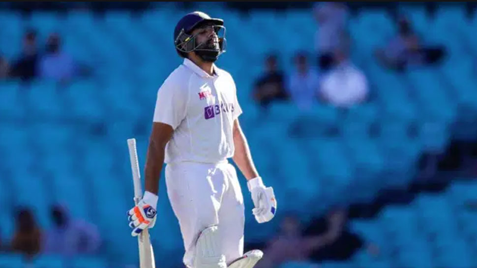 रोहित ने दिया ऑस्ट्रेलिया को तोहफा rohit sharma wicket by Nathan Lyon