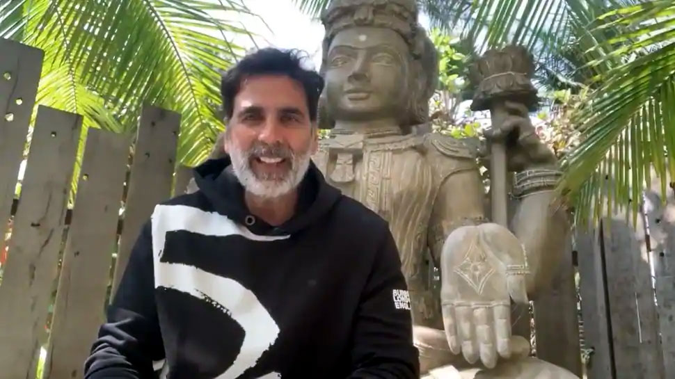 Bollywood Superstar Akshay Kumar donated funds for the construction of Ram  Mandir | Akshay Kumar ने Ram Mandir निर्माण के लिए दिया चंदा, कहानी सुनाकर  की लोगों से की योगदान की अपील |