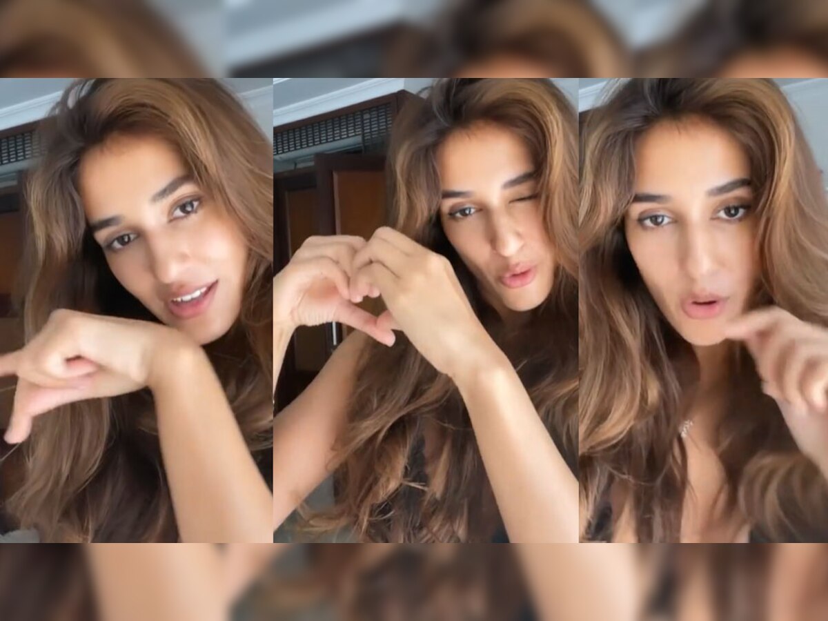 Disha Patani ने लगाए Tiger Shroff के गाने पर जोरदार ठुमके, VIDEO हुआ VIRAL