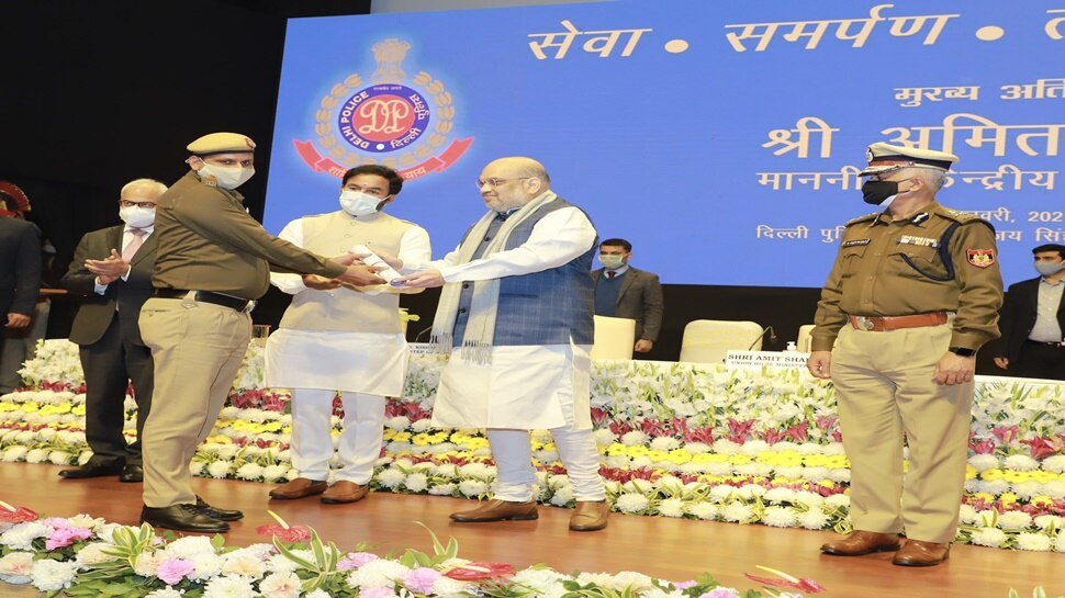 अमित शाह ने दिल्ली पुलिस को सराहा और बेहतरीन प्रदर्शन के लिए दिए 5 लक्ष्य