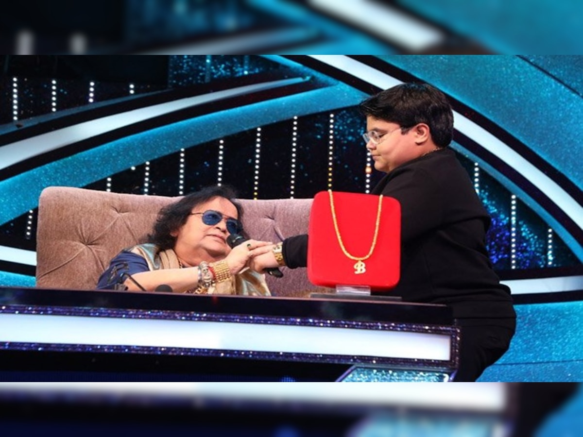 Bappi Lahiri grandson Swastik Bansal grand Performance on the sets of