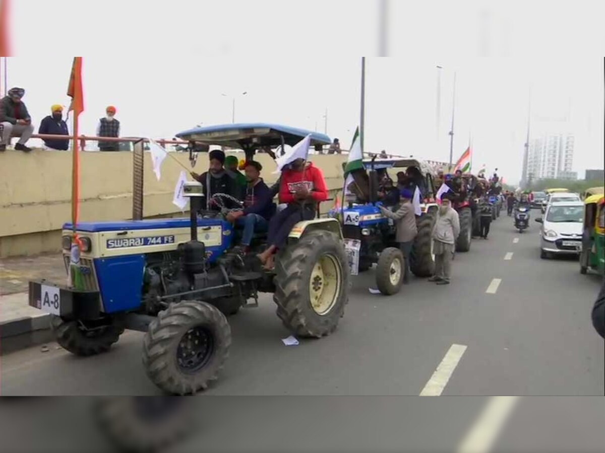 किसानों का 100 किलोमीटर ट्रैक्टर रैली निकालने का प्लान है. (फाइल फोटो)