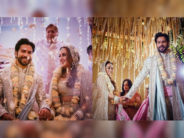 एक दूजे के हुए Varun Dhawan और Natasha Dalal, देखिए खूबसूरत तस्वीरें