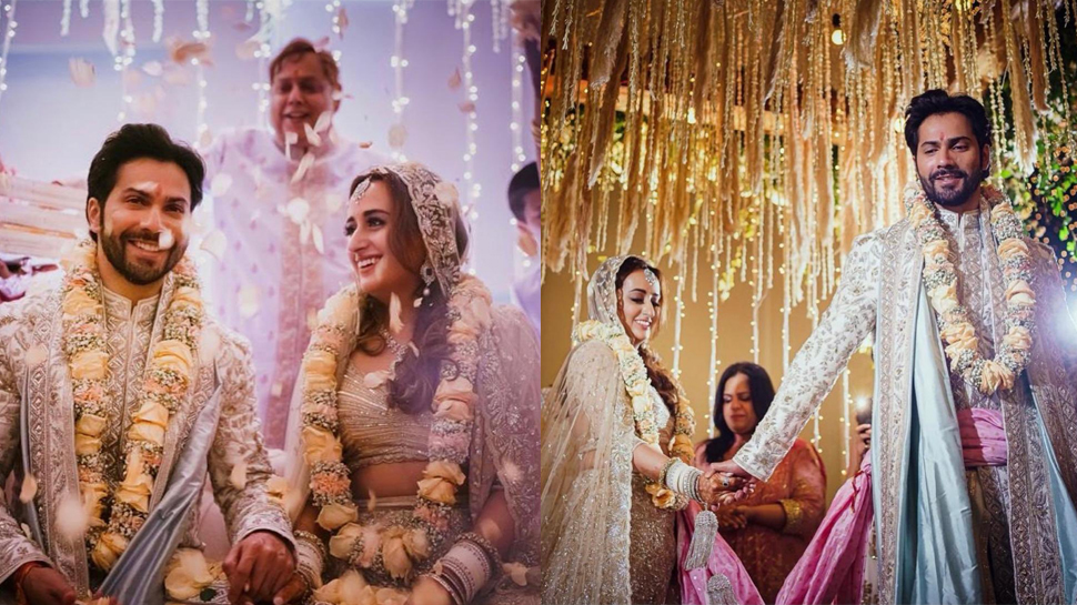 एक दूजे के हुए Varun Dhawan और Natasha Dalal, देखिए खूबसूरत तस्वीरें एक दूजे के हुए Varun Dhawan और Natasha Dalal, देखिए खूबसूरत तस्वीरें