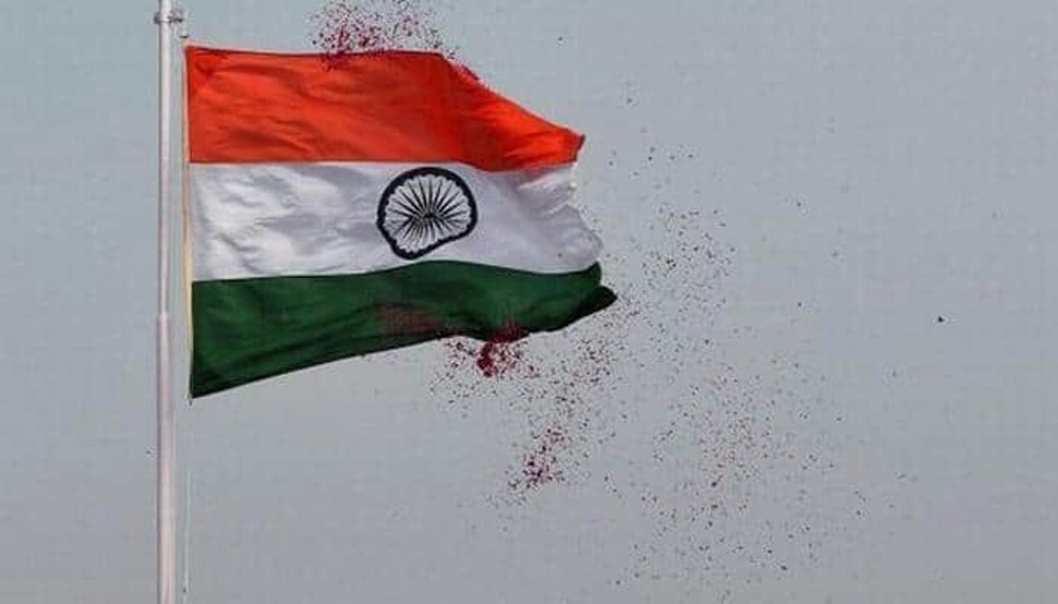 what is the diffrence between flog hoisting and flag unfurling 26