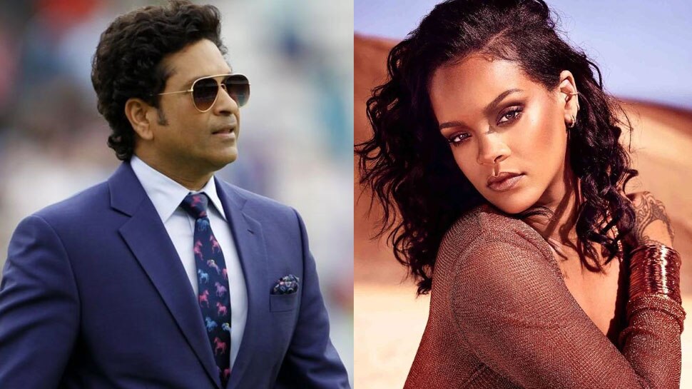 Sachin Tendulkar ने इशारों-इशारों में पॉप स्टार Rihanna को दिया करारा जवाब
