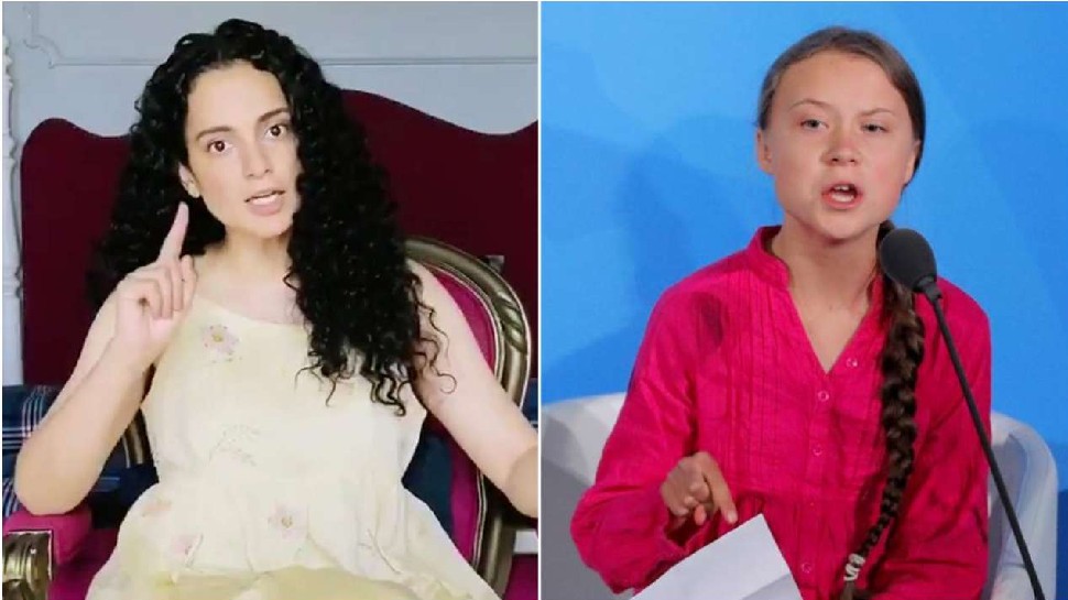 kangana ranaut attacks Greta Thunberg over farmers protest ...