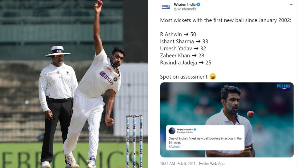 नई गेंद के बादशाह अश्विन Ravichandran Ashwin is King of New Ball