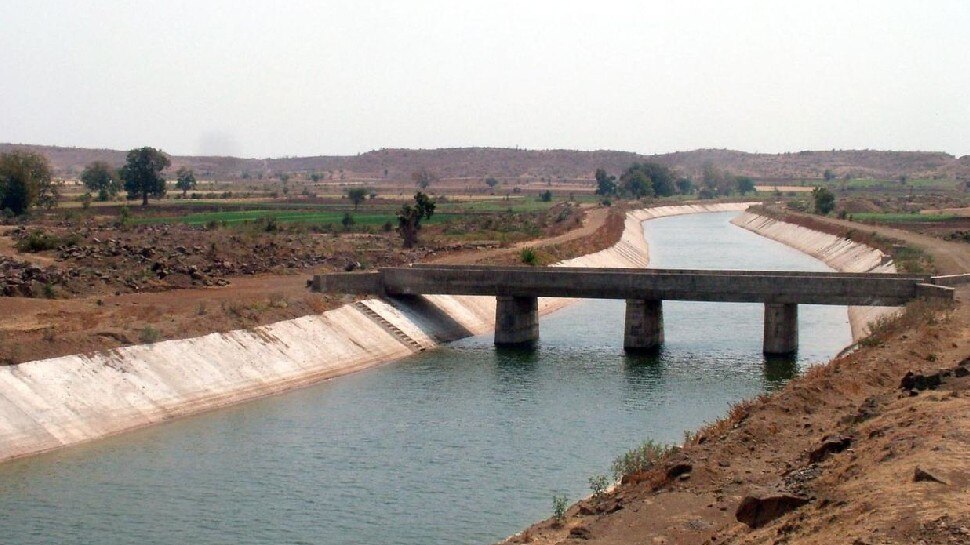 Chhattisgarh korea news builder build road on canal land water resource