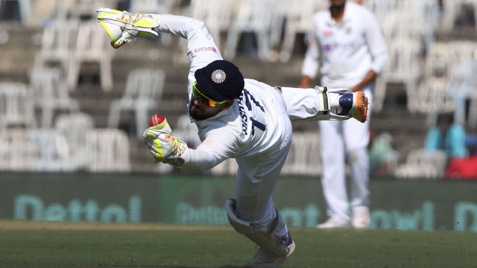 पंत बने सुपरमैन Rishabh Pant Catch