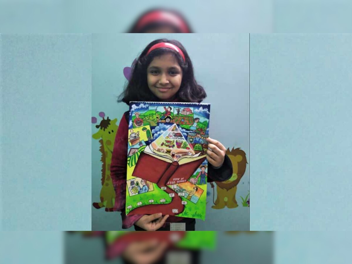 11 साल की कलाकार दीपशिखा की पेंटिंग को नासा कैलेंडर में जगह मिली है...