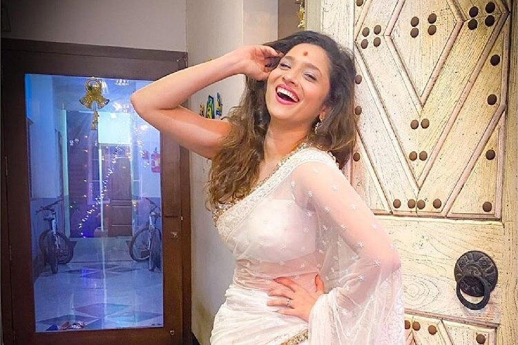 पोलका ड्रेस पहन जमकर नाची Ankita Lokhande