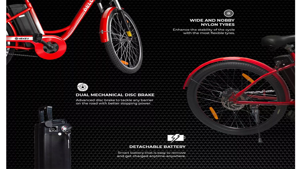 Nexzu Mobility Rompus Plus New E cycle Launched | Nexzu Mobility की ई ...