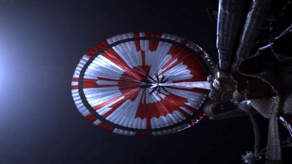 NASA Mars Mission NASA wrote a message in binary code on parachute on ...