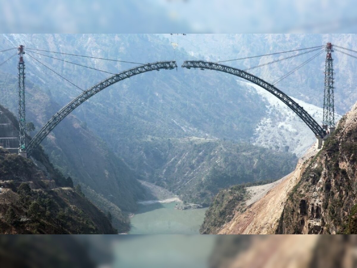 Chenab railway bridge 