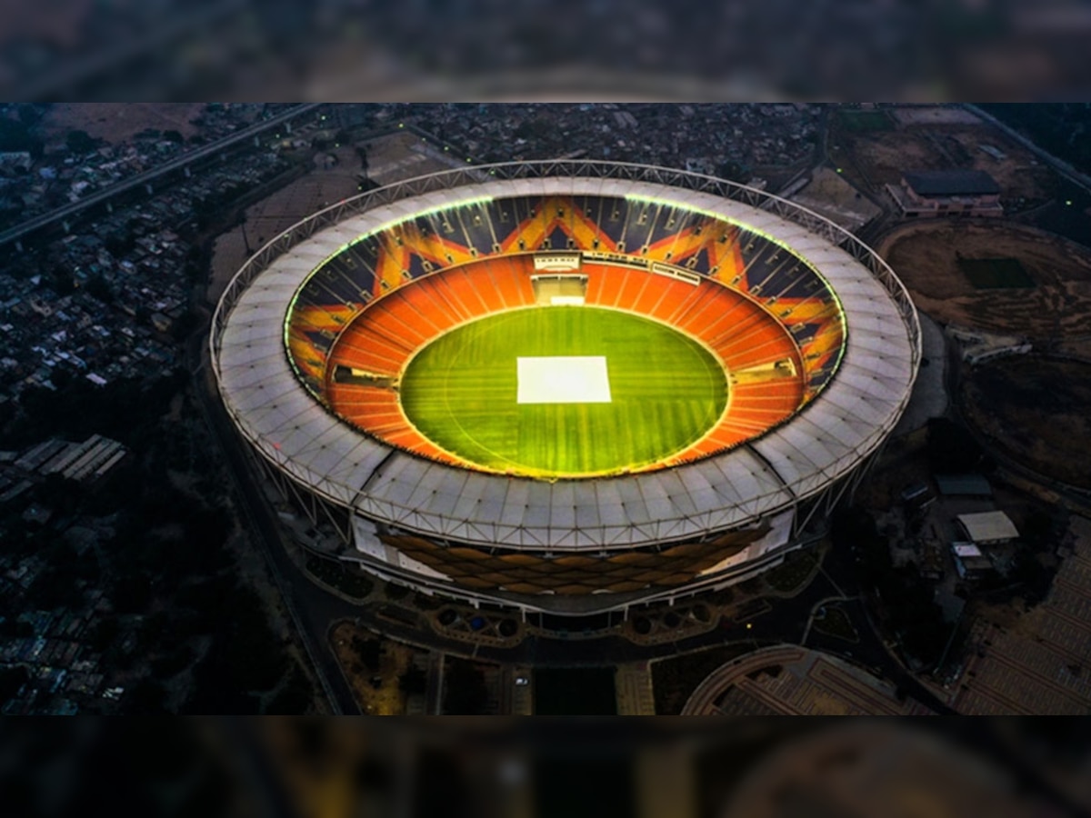 अहमदाबाद के नरेंद्र मोदी स्टेडियम (फोटो-IANS)