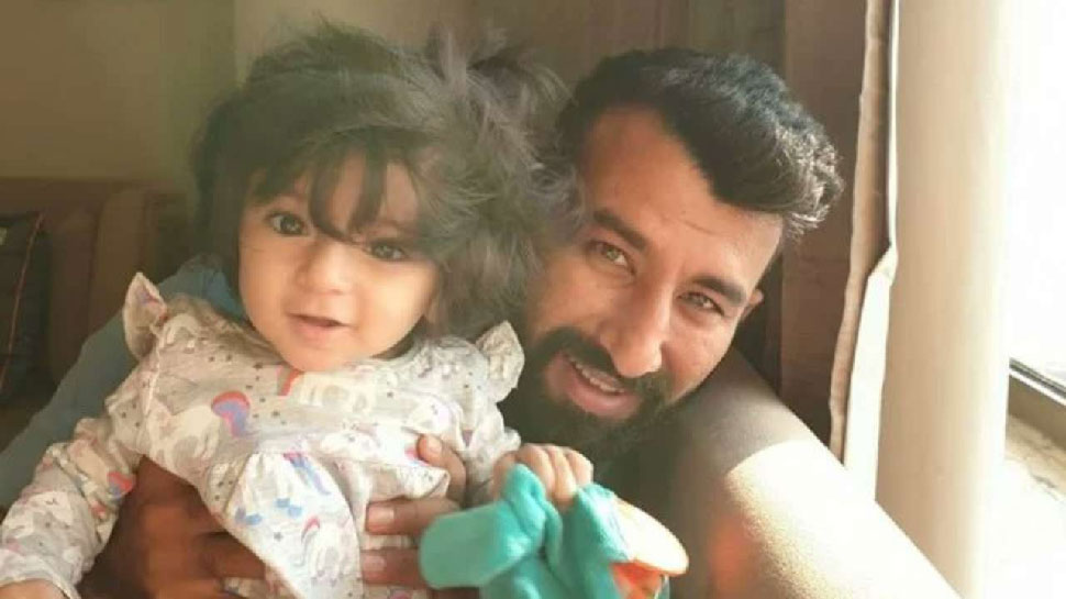 अदिति Cheteswar Pujara daughter Aditi