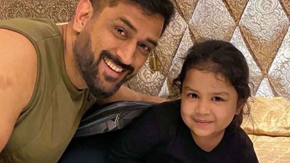 जीवा धोनी MS Dhoni's daughter Ziva