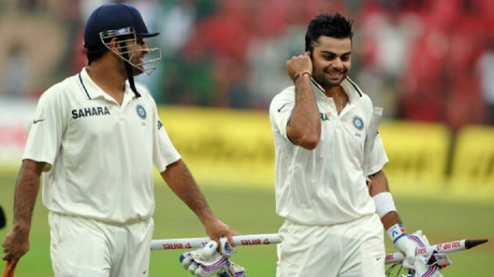माही की कर सकते बराबरी Virat Kohli can equals MS Dhoni's record