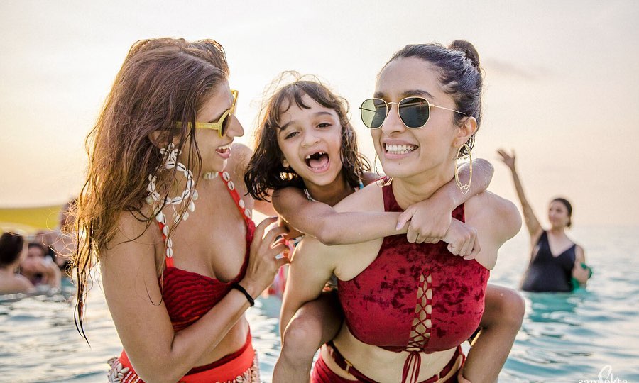 रोहन श्रेष्ठ भी फंक्शन का हिस्सा Shraddha Kapoor cousin Priyaank Sharma pre wedding