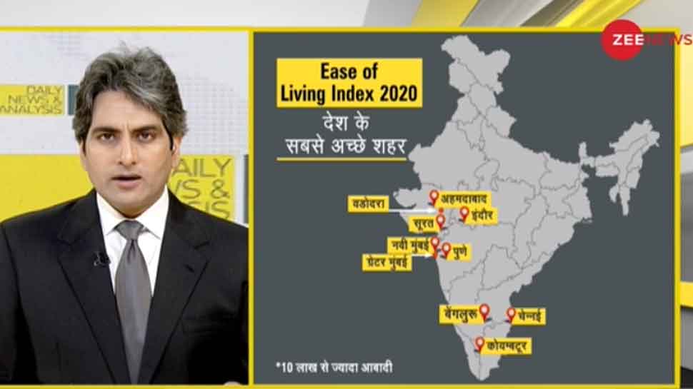 dna analysis ease of living index 2020 10 best cities to live in india