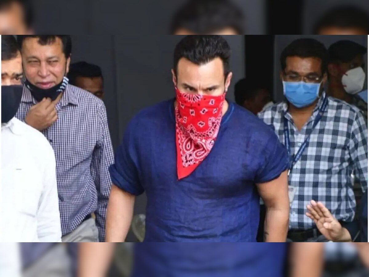 Saif Ali Khan बेटे के जन्मदिन पर Corona Vaccine Centre के बाहर आए नजर, क्या लगवा लिया है टीका ? 	