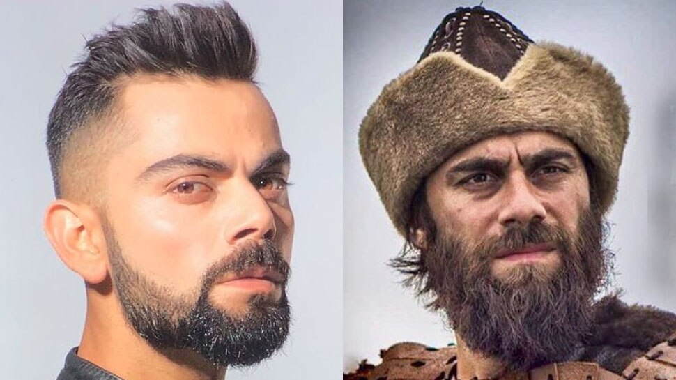 Virat Kohli lookalike Turkish Actor Cavit Cetin Guner, Dirilis Ertugrul
