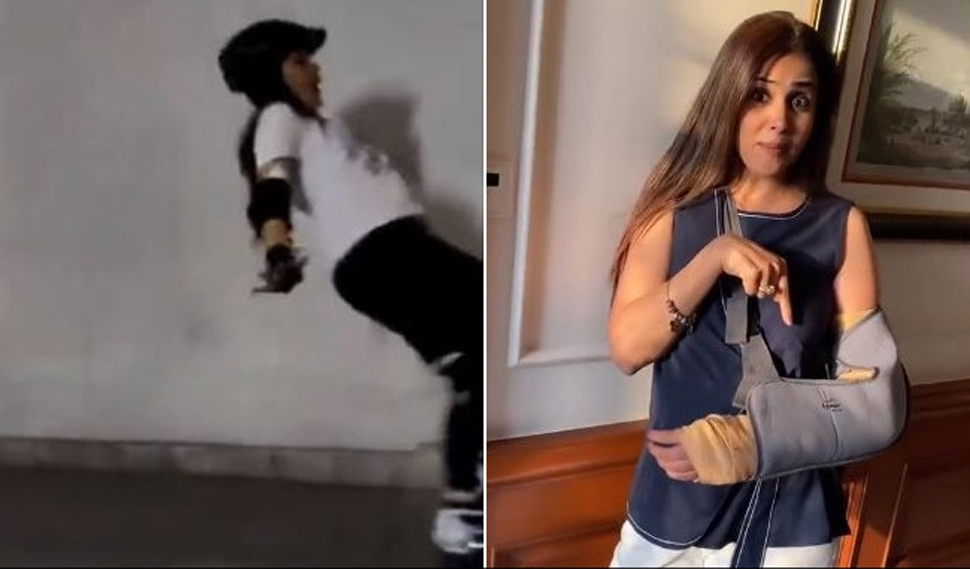 रितेश देशमुख की पत्नी जेनेलिया के हाथ में लगी शदीद चोट, स्केटिंग के दौरान धड़ाम से, देखिए VIDEO रितेश देशमुख की पत्नी जेनेलिया के हाथ में लगी शदीद चोट, स्केटिंग के दौरान धड़ाम से, देखिए VIDEO