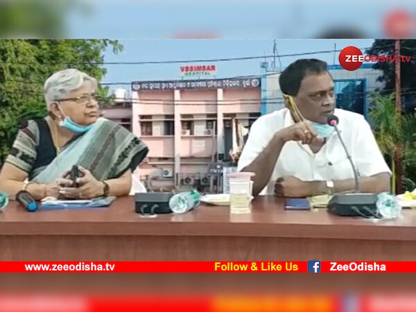 ଶେଷରେ ବୁର୍ଲା ପହଞ୍ଚିଲେ ସ୍ୱାସ୍ଥ୍ୟ ମନ୍ତ୍ରୀ