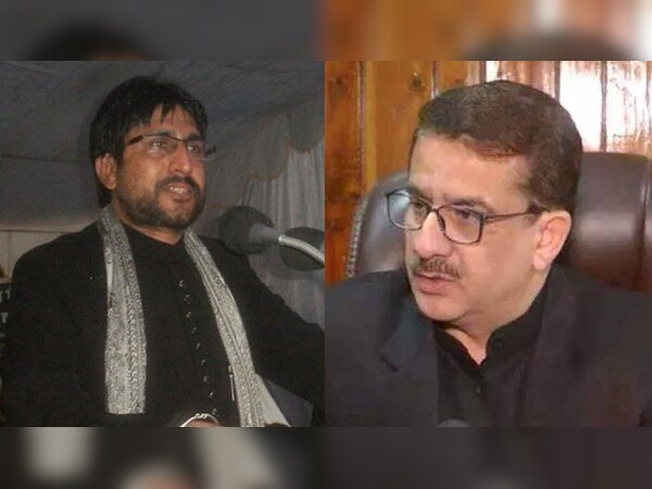 मौलाना यासूब अब्बास (बाएं), वसीम रिजवी (दाएं)