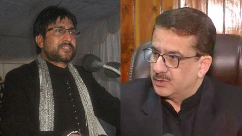 मौलाना यासूब अब्बास (बाएं), वसीम रिजवी (दाएं) मौलाना यासूब अब्बास (बाएं), वसीम रिजवी (दाएं)