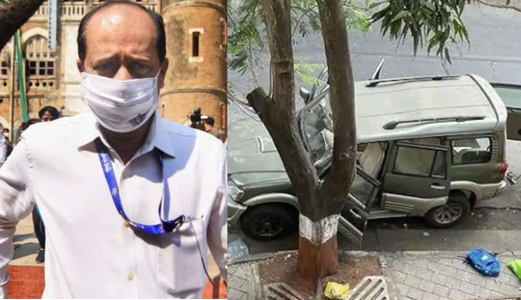 Antilia Case: अंबानी के घर के बाहर विस्फोटक रखने के मामले में मुंबई पुलिस अधिकारी सचिन वझे गिरफ्तार