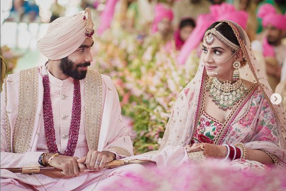 Jasprit Bumrah Marriage: संजना के हुए जसप्रीत बुमराह, देखिए खूबसूरत PHOTOS