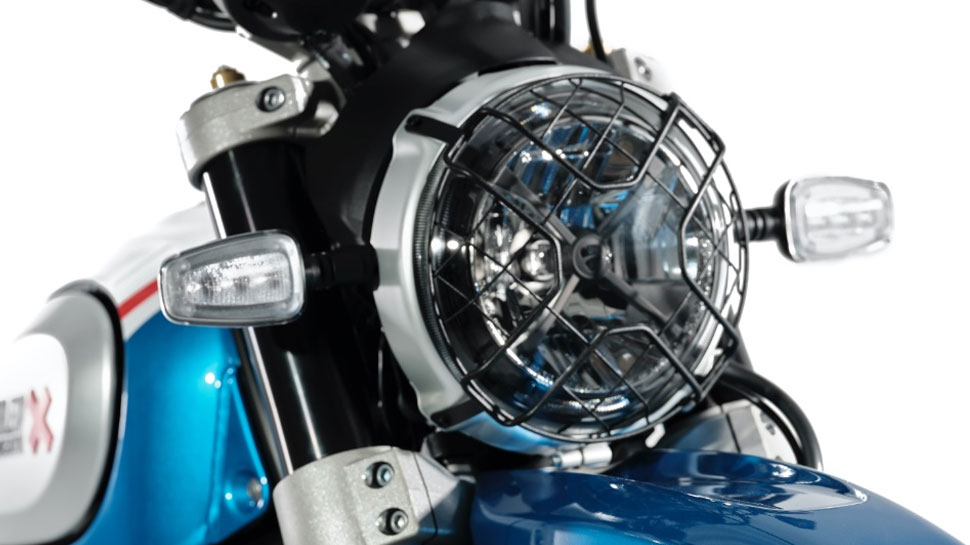 LED light and flat seat in Ducati India Bikes