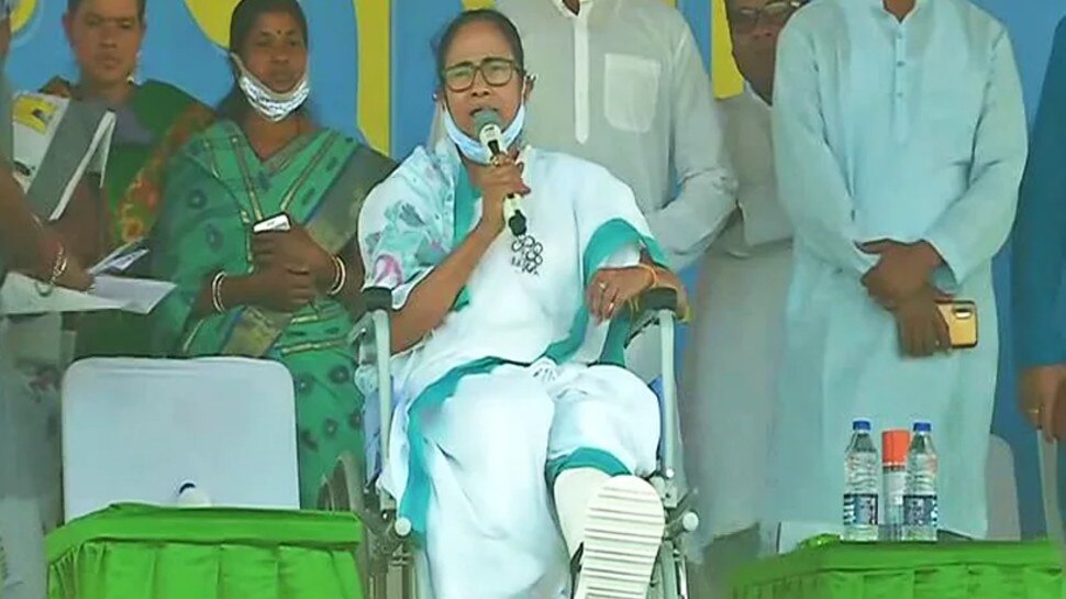 मुख्यमंत्री ममता बनर्जी ने बीजेपी पर लगाया यह आरोप, कहा- हम बंगाल में बाहरी गुंडों को चुनाव नहीं लड़ने देंगे