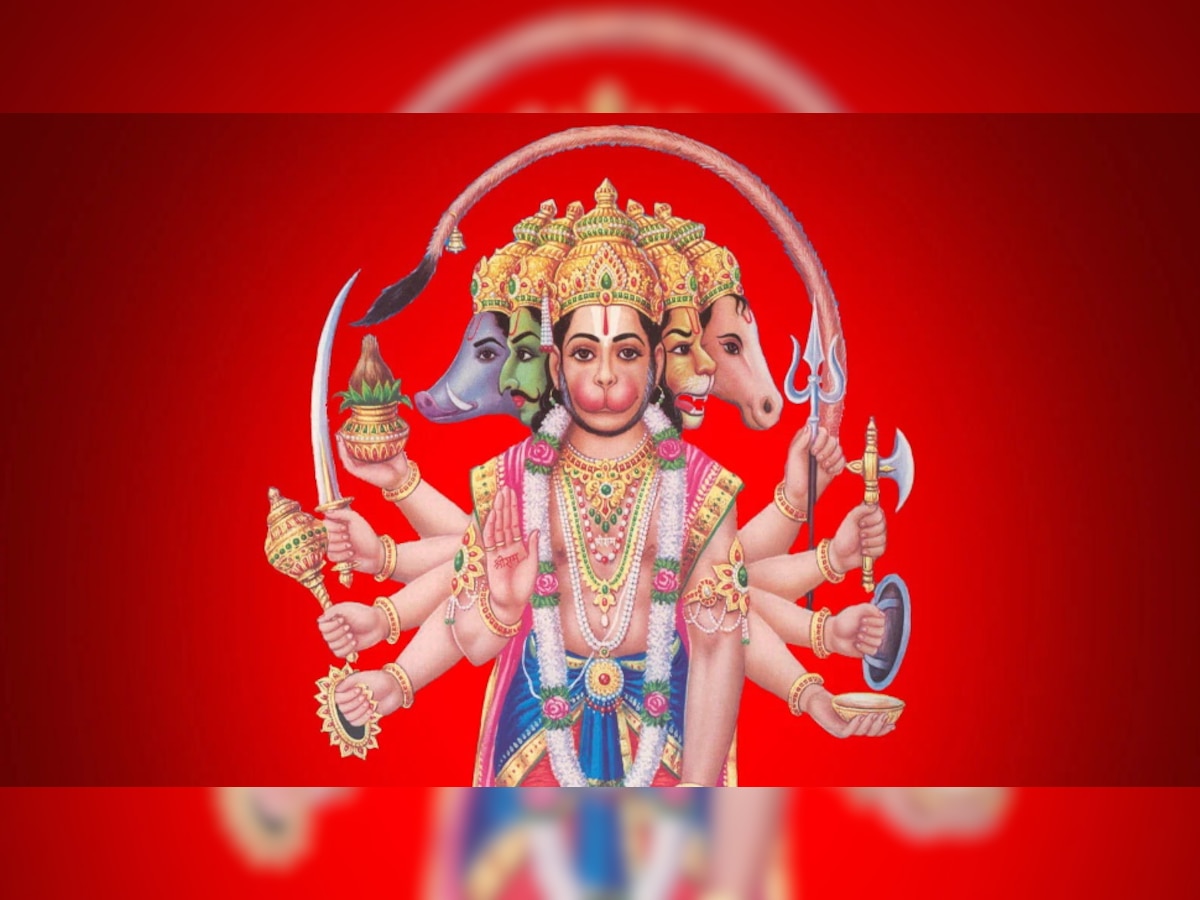 know how lord hanuman took the form of panchmukhi benefits of ...